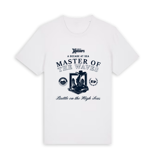 White Printed T-shirt Front