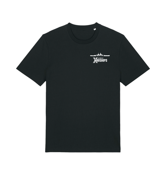 Black Printed T-shirt Front
