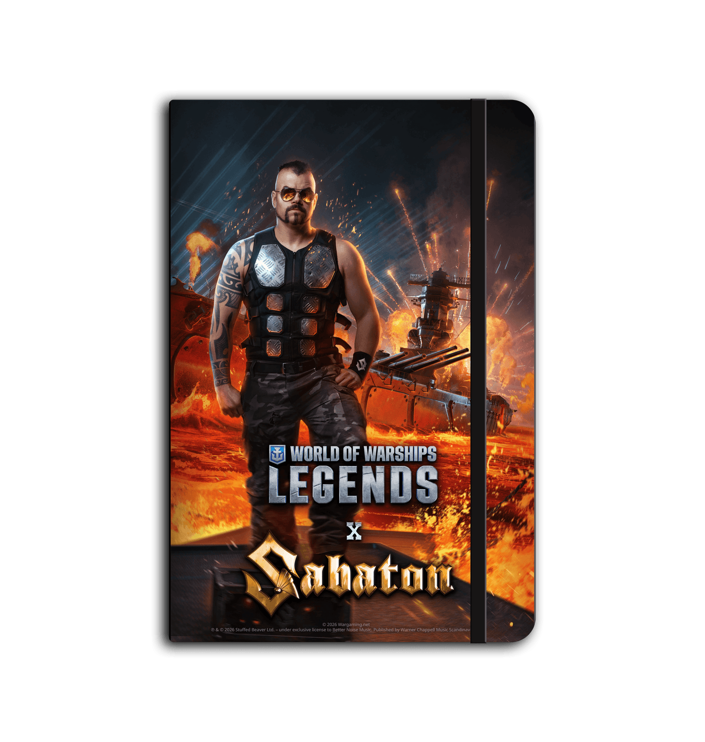 Black Notebook Front