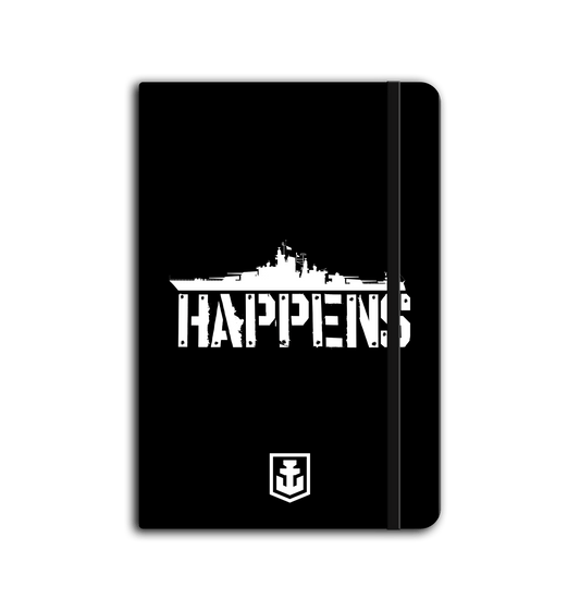 Black Notebook Front