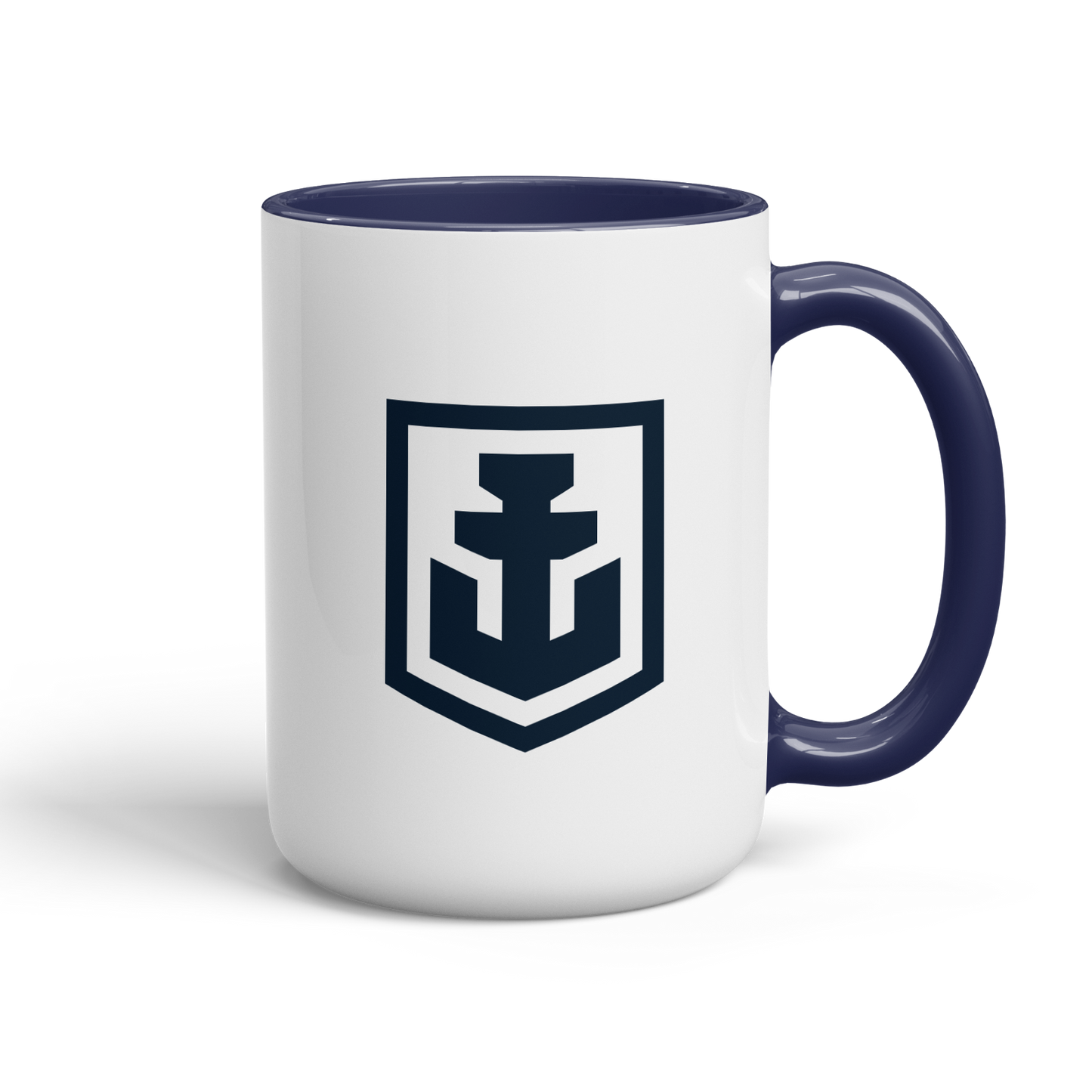 World of Warships Icon Navy Two Tone Mug