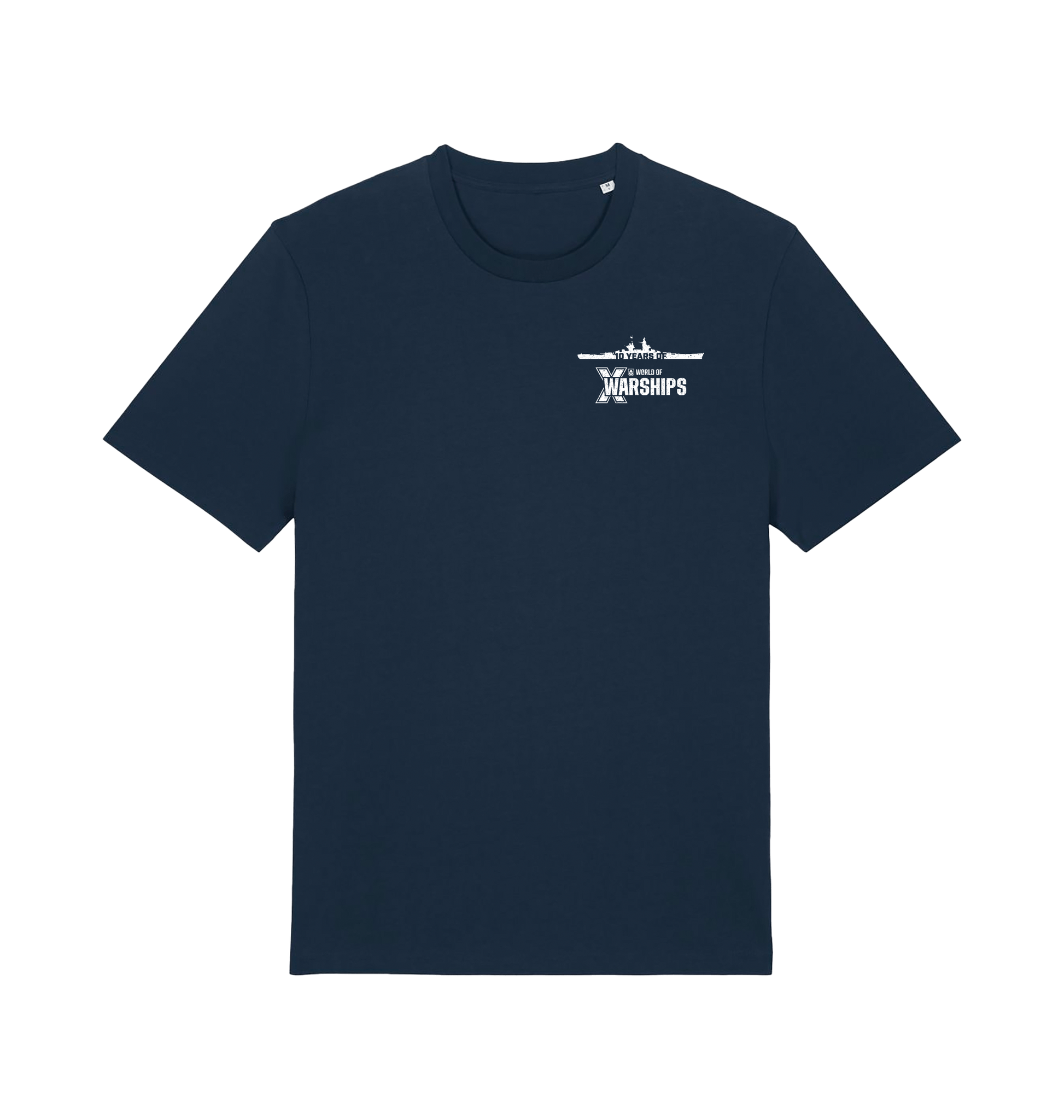 French Navy Printed T-shirt Front