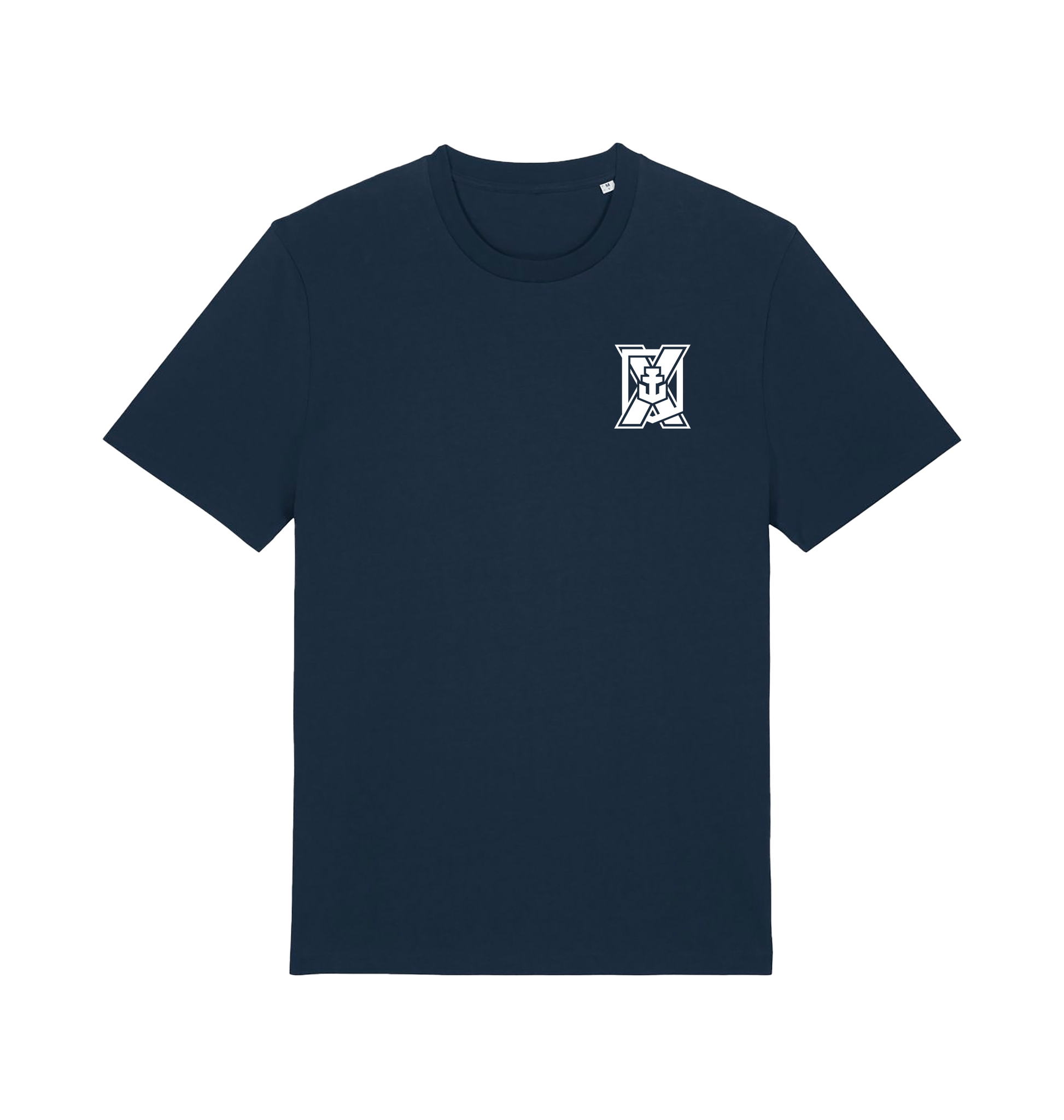 French Navy Printed T-shirt Front