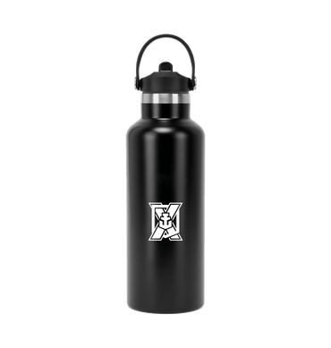 Black Water Bottle Back