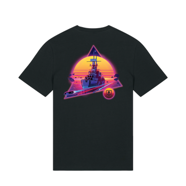 Synthwave Hindenberg T Shirt
