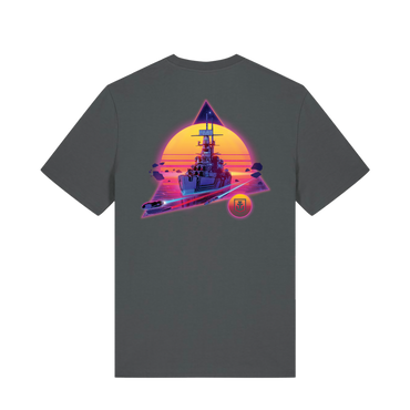 Synthwave Hindenburg T Shirt