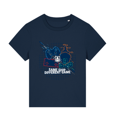 Controller Same Ship Different Game Fitted T Shirt