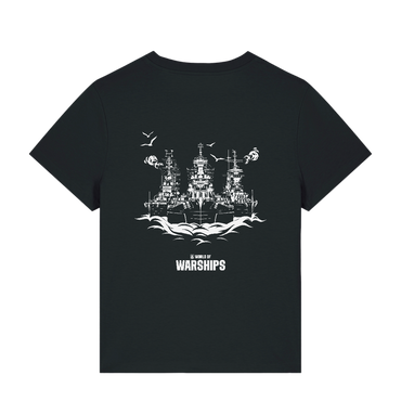 Soviet Fleet Line Art - Smolensk & Sovetsky Soyuz & Kutuzov Fitted T Shirt