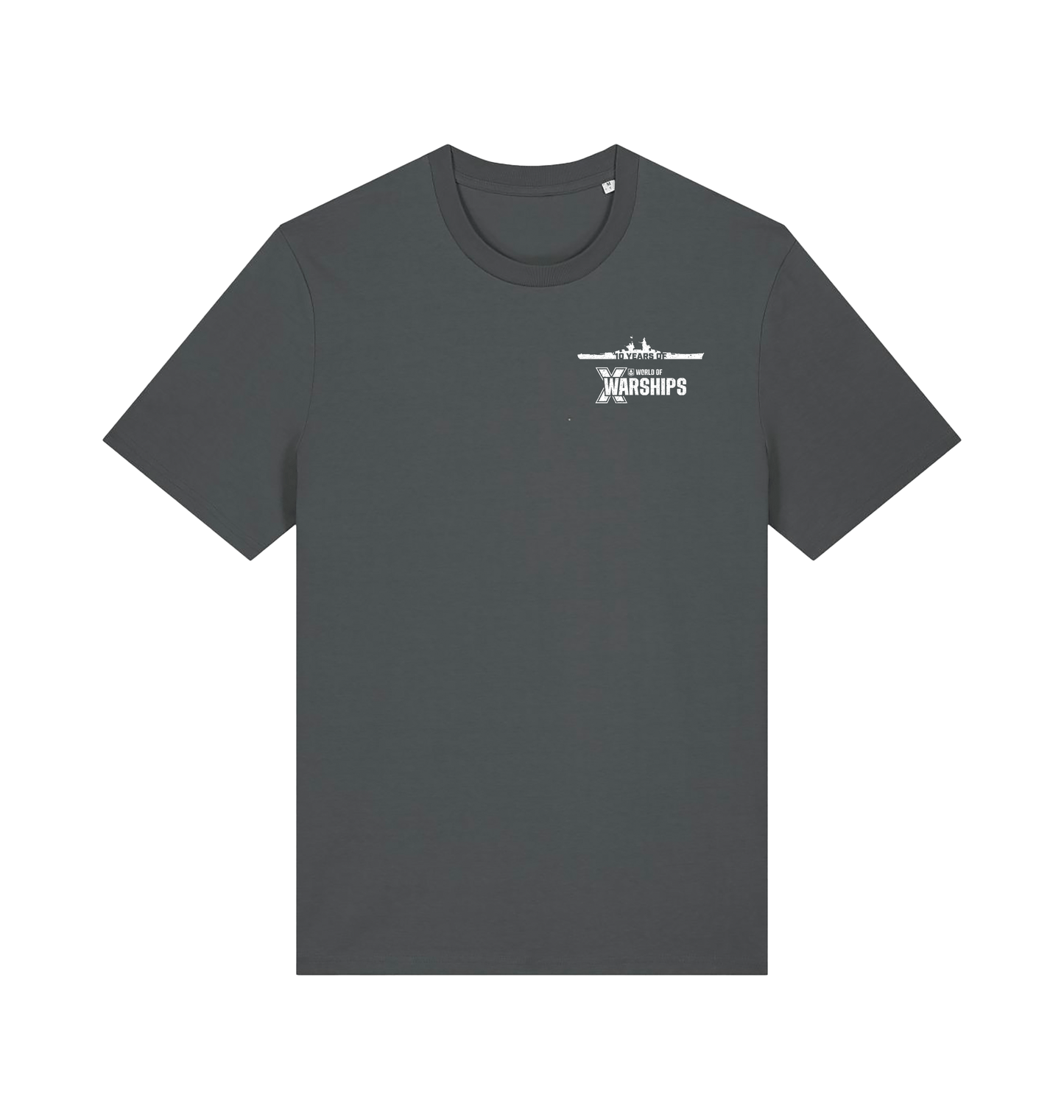 Anthracite Printed T-shirt Front