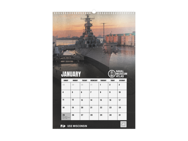 Naval Museum Atlas Calendar 2026