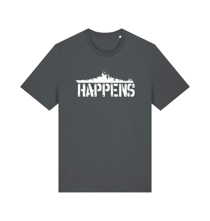 Anthracite Printed T-shirt Front