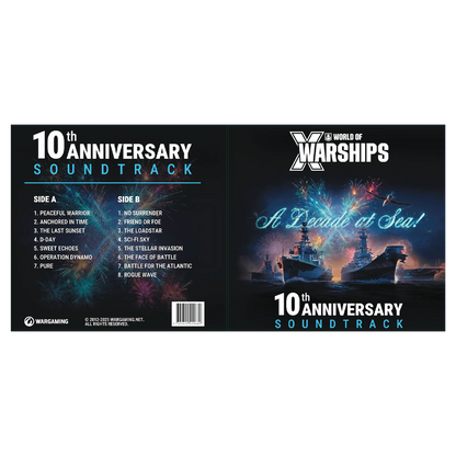 World of Warships 10th Anniversary Soundtrack Vinyl