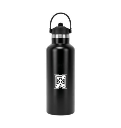 Black Water Bottle Front
