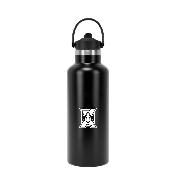 Black Water Bottle Front
