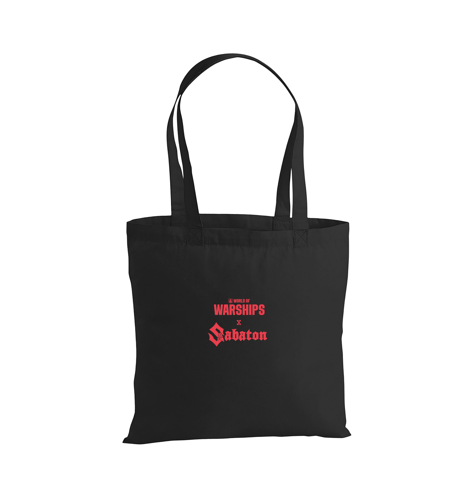 Black Printed Bag Back