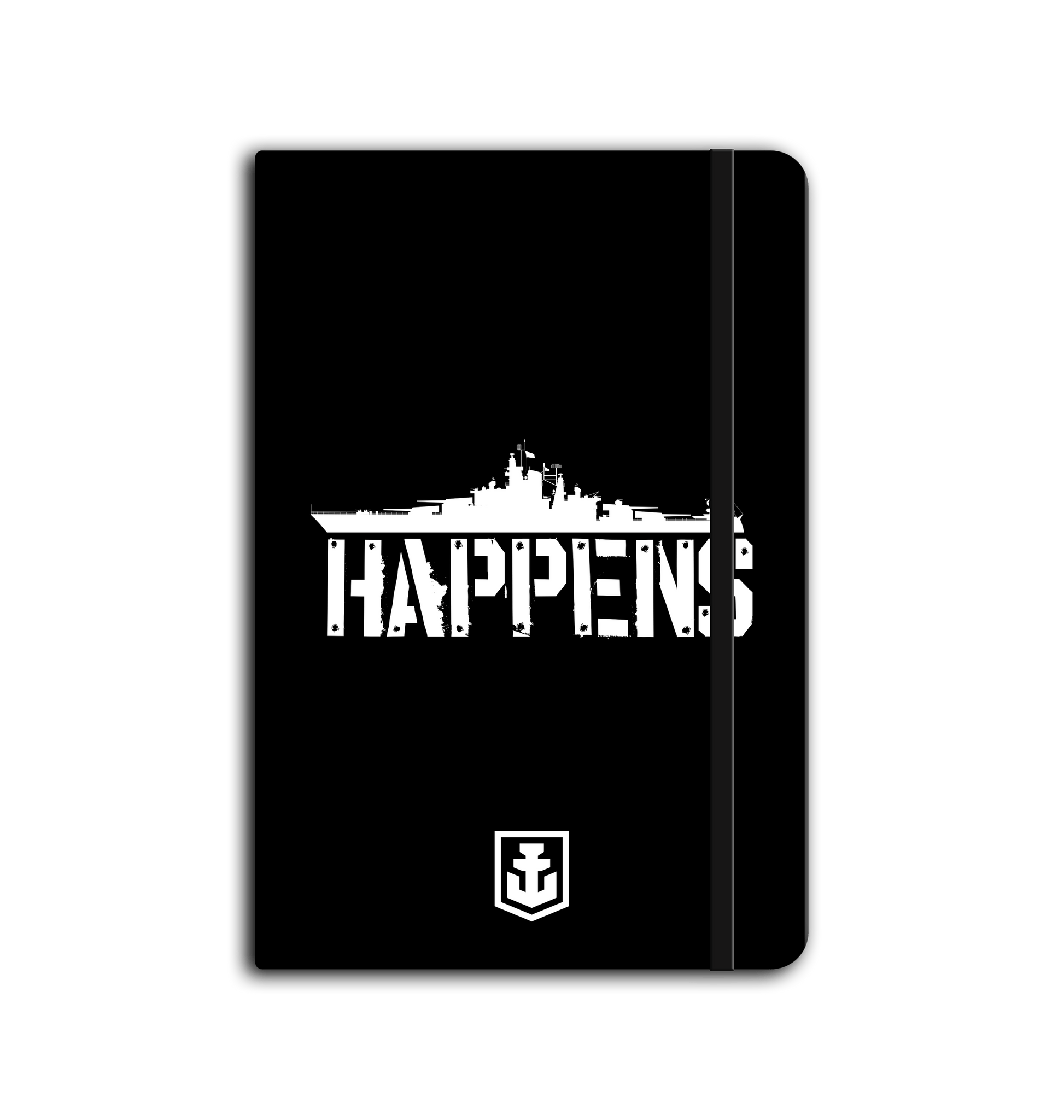 Black Notebook Front