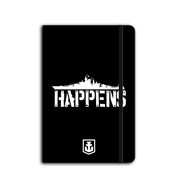 Black Notebook Front