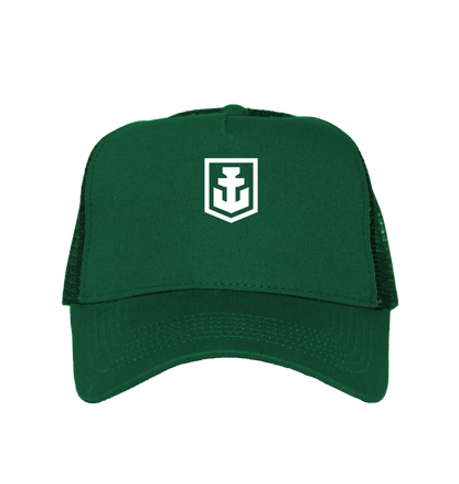 Bottle Green/Bottle Green Caps Front