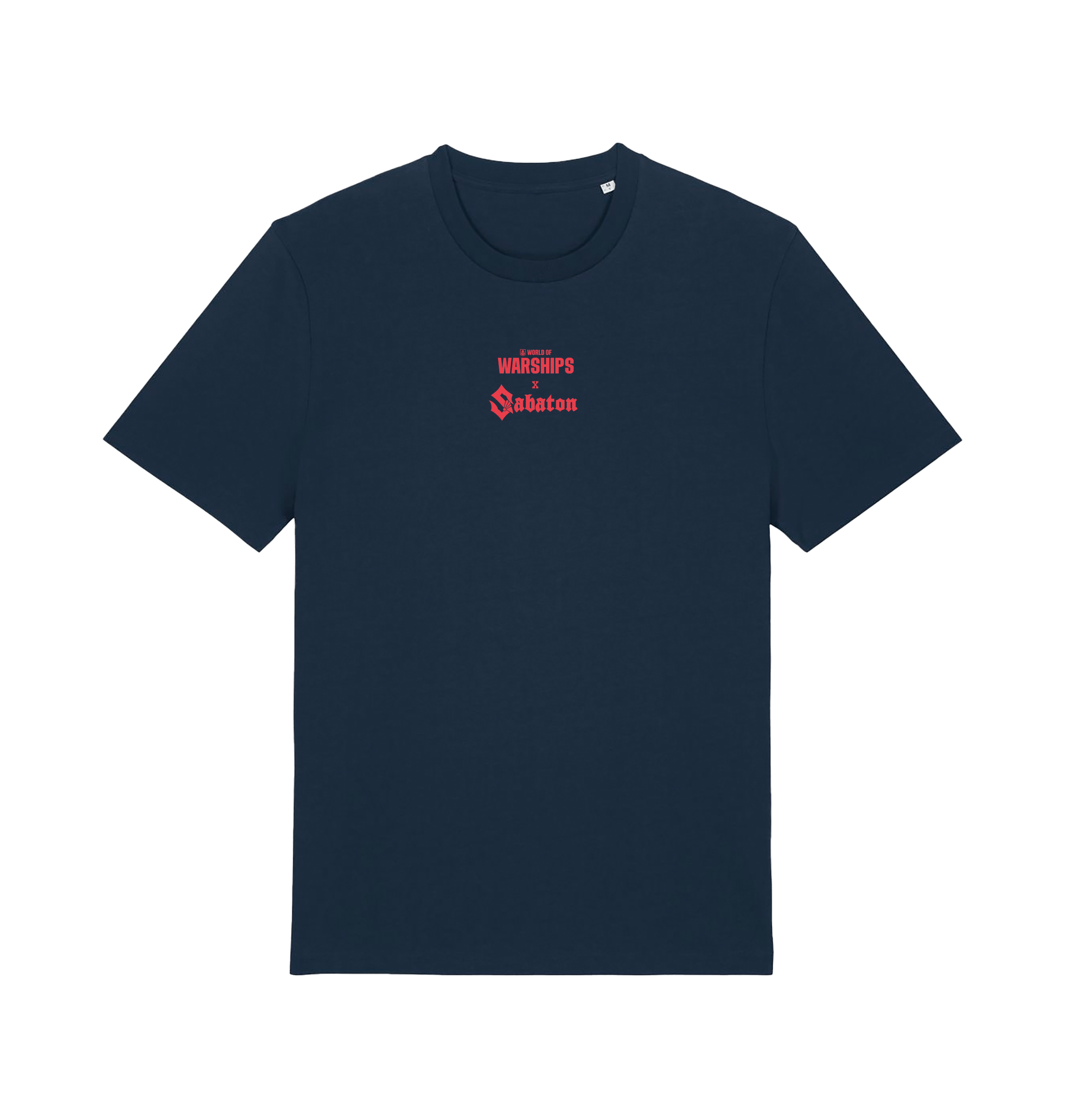 French Navy Printed T-shirt Front