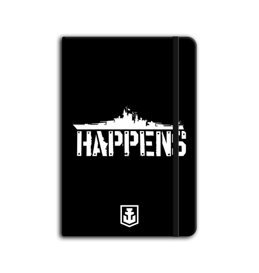 Black Notebook Front