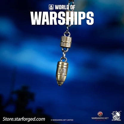 Starforged World of Warships Bullet Launch Keychain