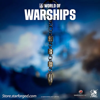 Starforged World of Warships Bullet Launch Keychain
