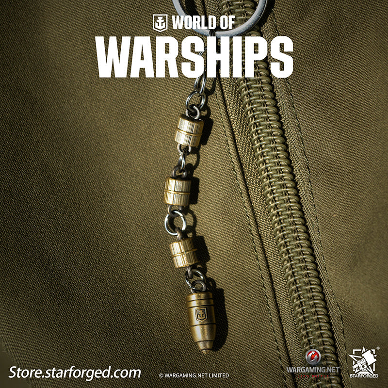 Starforged World of Warships Bullet Launch Keychain