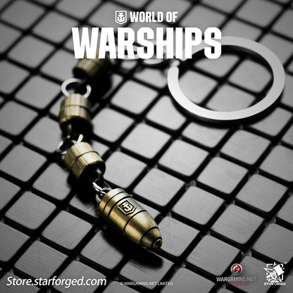 Starforged World of Warships Bullet Launch Keychain