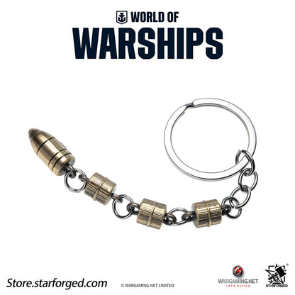 Starforged World of Warships Bullet Launch Keychain