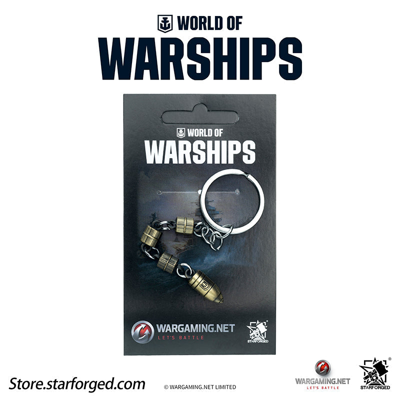 Starforged World of Warships Bullet Launch Keychain