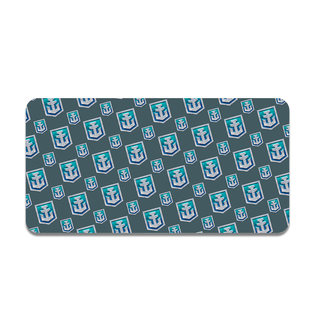World of Warships Repeat Logo Gaming Mat