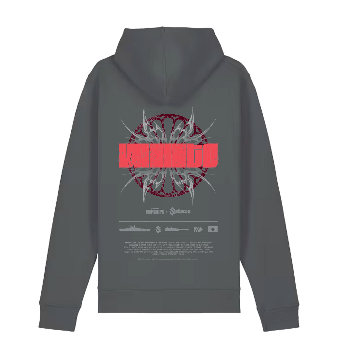 Yamato Band Hoodie - World of Warships x Sabaton