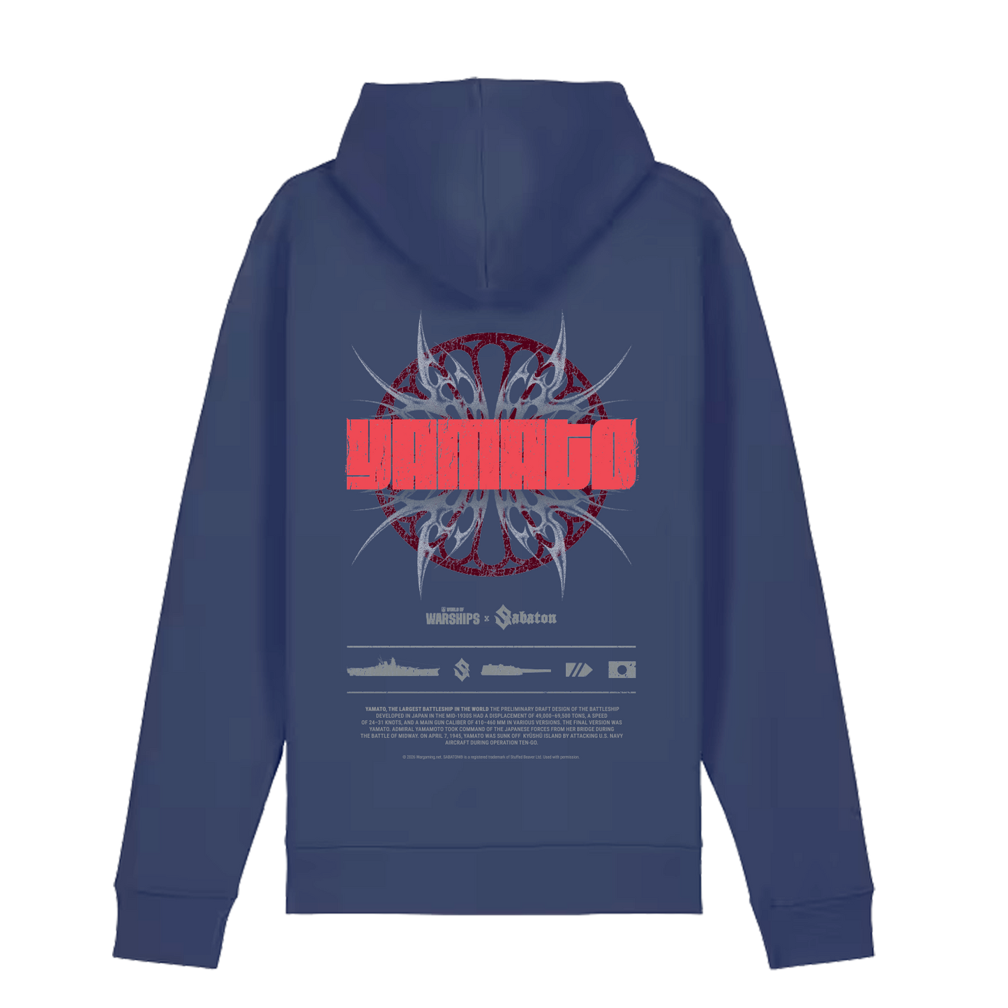 Yamato Band Hoodie - World of Warships x Sabaton