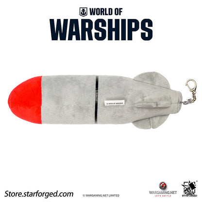 Starforged World of Warships Torpedo Bomb Plush Toy - Small