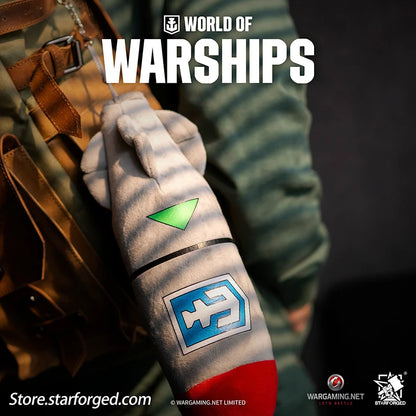 Starforged World of Warships Torpedo Bomb Plush Toy - Small