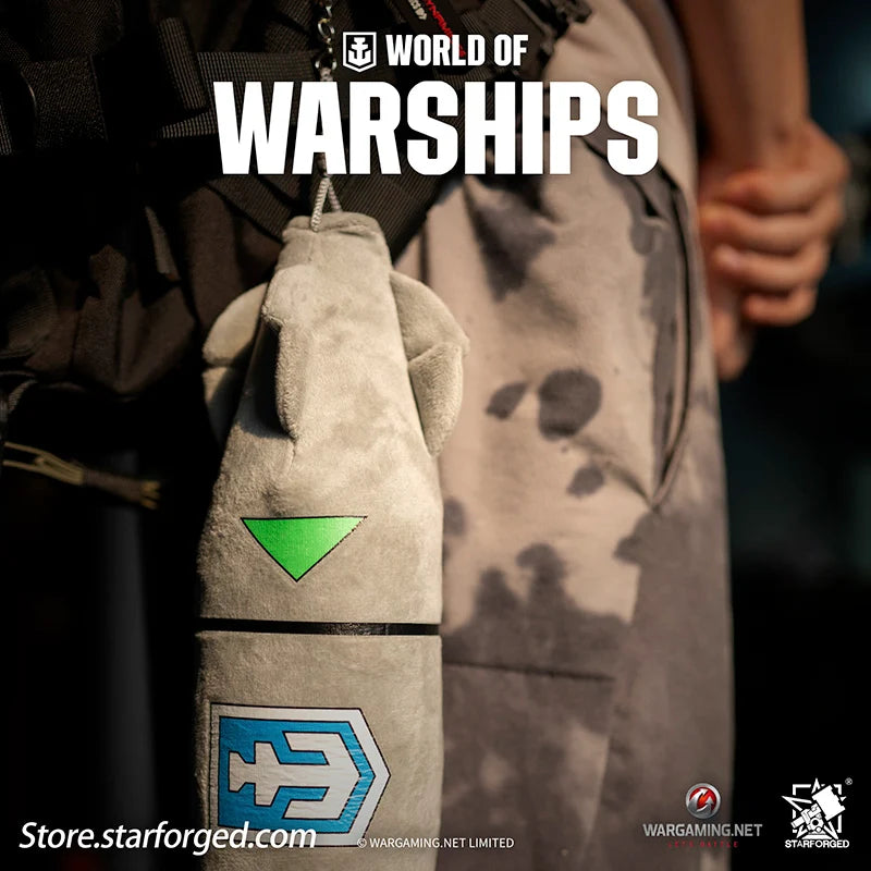 Starforged World of Warships Torpedo Bomb Plush Toy - Small