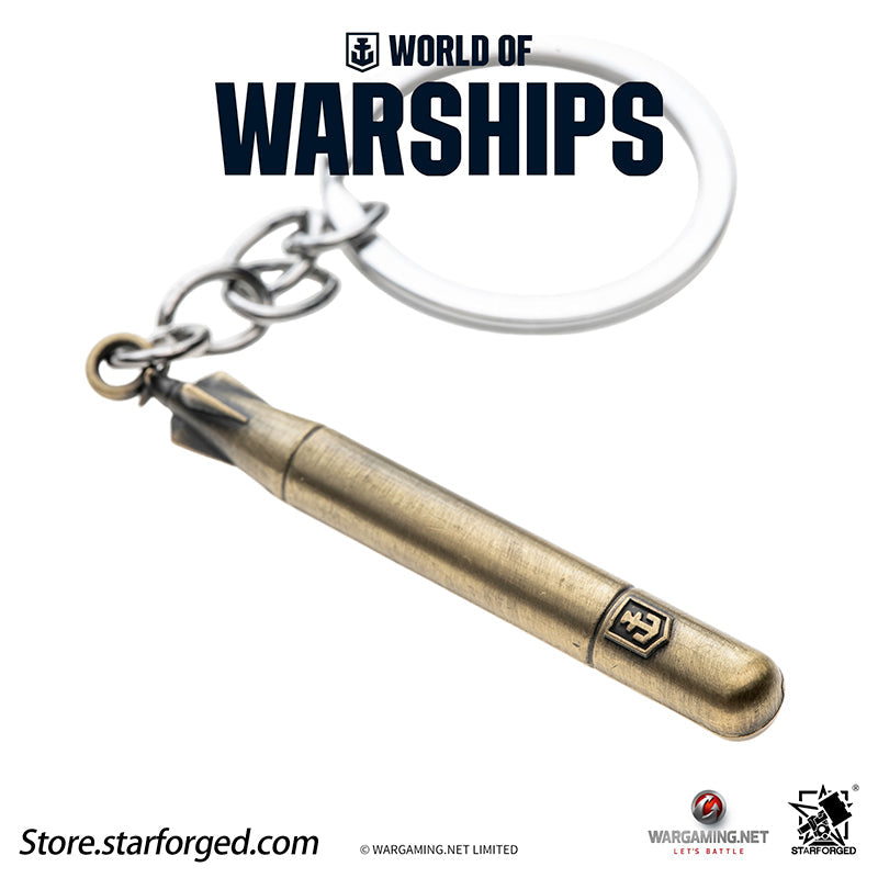 Starforged World of Warships Torpedo Keychain - Single
