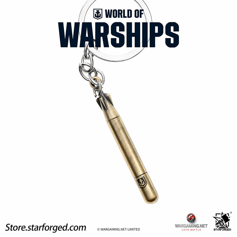 Starforged World of Warships Torpedo Keychain - Single