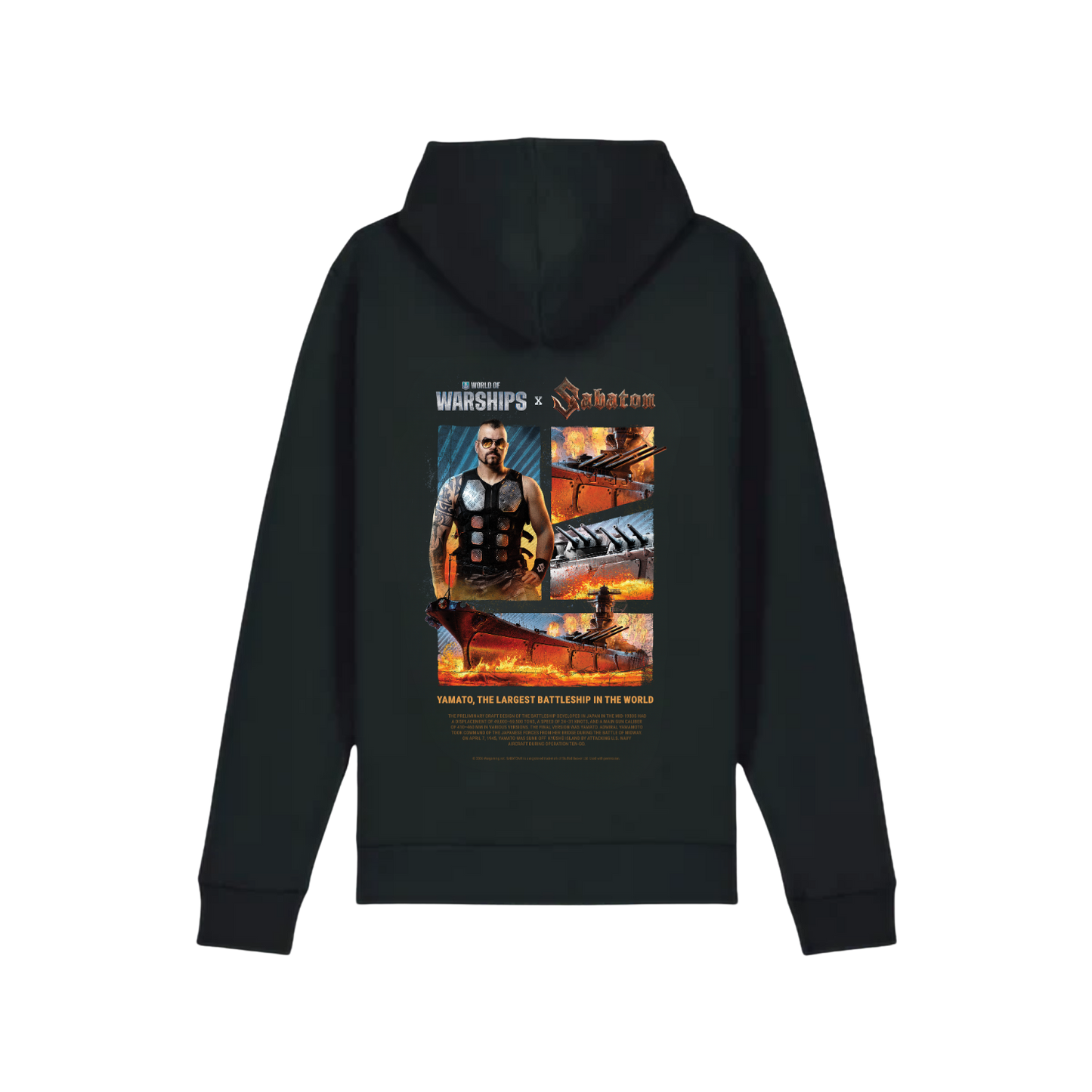 Yamato Joakim Hoodie - WoWS x Sabaton