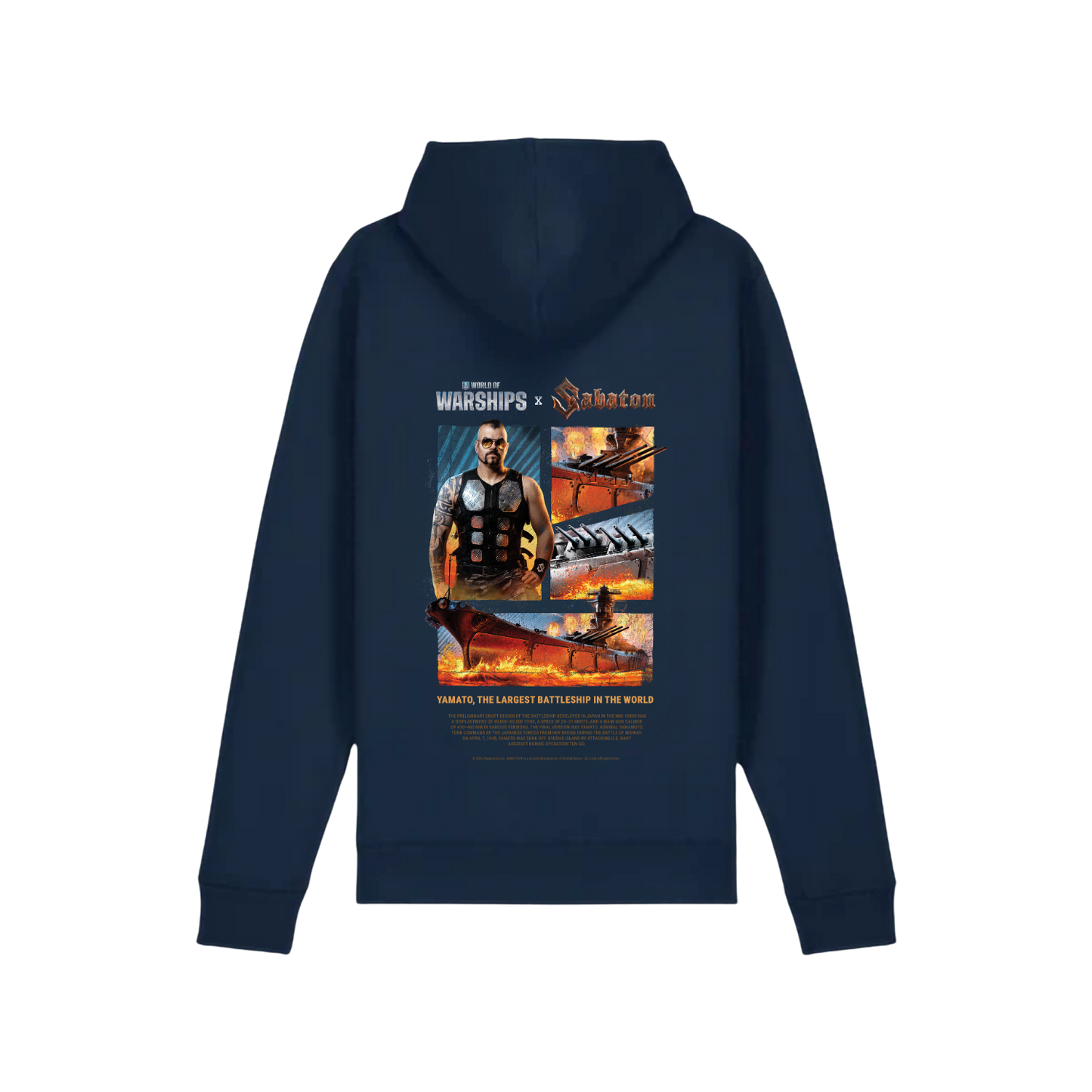 Yamato Joakim Hoodie - WoWS x Sabaton