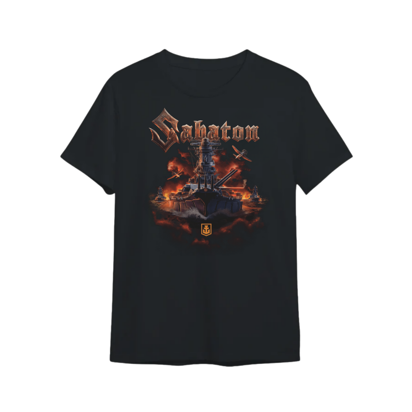 Yamato Head-On Fleet Fitted T Shirt - WoWS x Sabaton