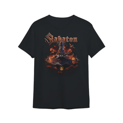 Yamato Head-On Fleet Fitted T Shirt - WoWS x Sabaton