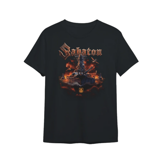 Yamato Head-On Fleet Fitted T Shirt - WoWS x Sabaton