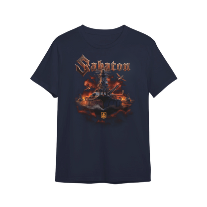 Yamato Head-On Fleet Fitted T Shirt - WoWS x Sabaton