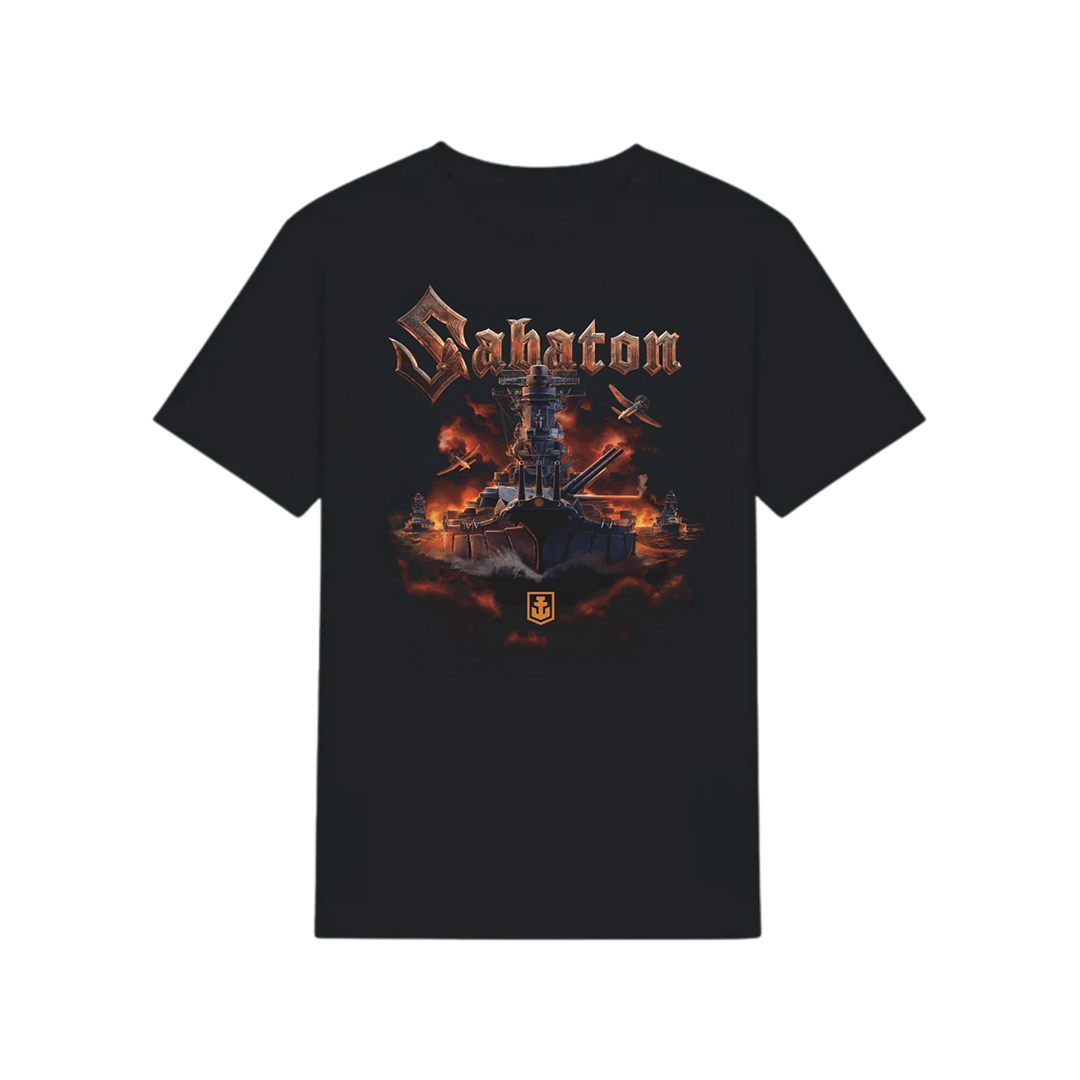 Yamato Head-On Fleet T Shirt - World of Warships x Sabaton