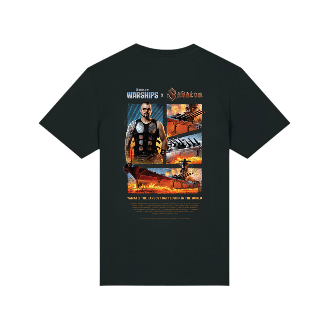 Yamato Joakim T Shirt - World of Warships x Sabaton