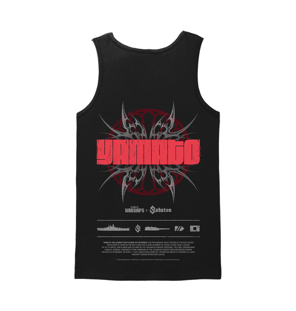 Black Tank Top Back