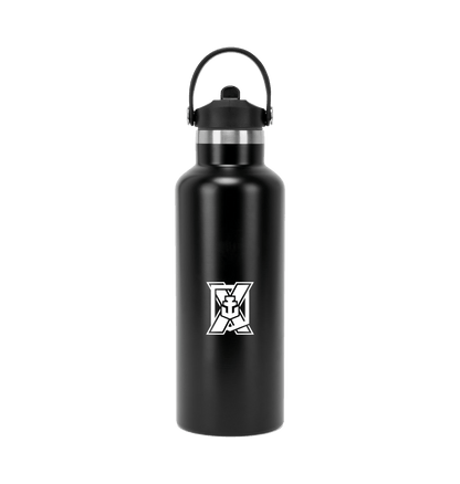 Black Water Bottle Back