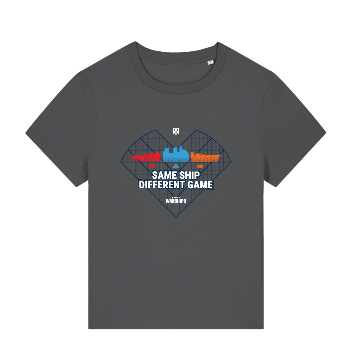 Platform Same Ship Different Game Fitted T Shirt