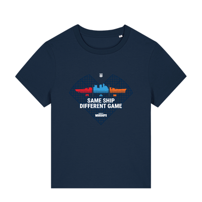 Platform Same Ship Different Game Fitted T Shirt